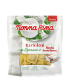 Ravioloni with spinach and Nonno Nanni Ricotta