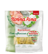 Ravioloni with Smoked Cooked Ham and Nonno Nanni Lactose-Free Robiola