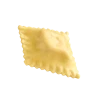 Ravioloni with Smoked Cooked Ham and Nonno Nanni Lactose-Free Robiola