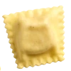Ravioloni with Smoked Cooked Ham and Nonno Nanni Lactose-Free Robiola