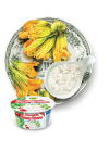 Girasoli with Courgette Flowers and Nonno Nanni Stracciatella