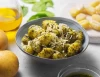 Potato gnocchi with pesto